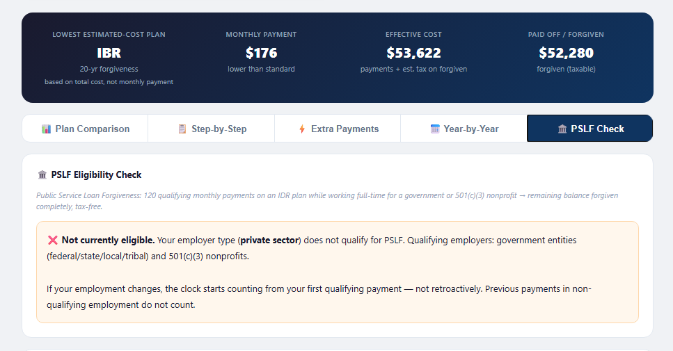 PSLF check